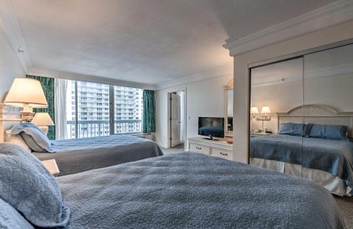 Ortona Park Apartment | Ocean-View Daytona Beach Resort Retreat with Balcony