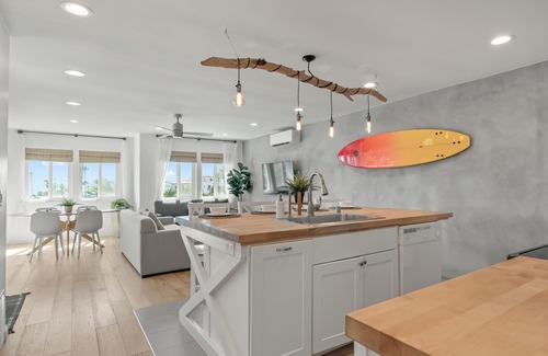 San Clemente Apartment | Ocean View + Deck, Walk to Trestles Beach | El Camino Surfhouse B by AvantStay