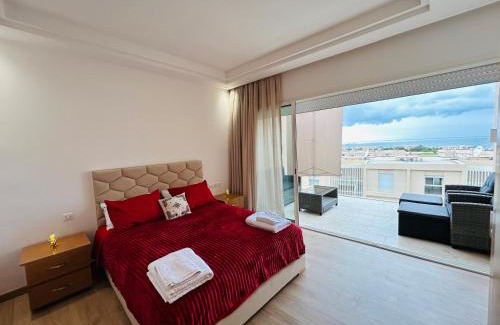 Tamrhakht Apartment | Ocean View Duplex & Golf, Taghazout Bay