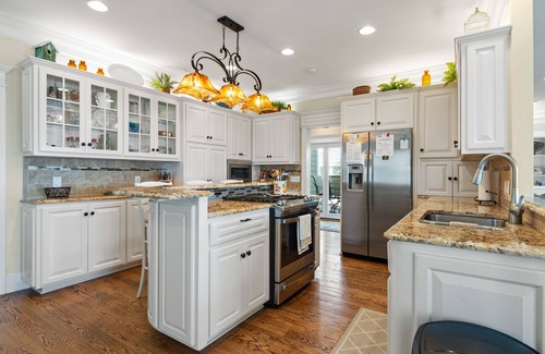 Litchfield by the Sea House | Oceanfront Beach Home with pool access located in Charlestowne Grant community.