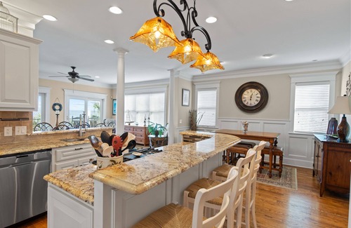 Litchfield by the Sea House | Oceanfront Beach Home with pool access located in Charlestowne Grant community.