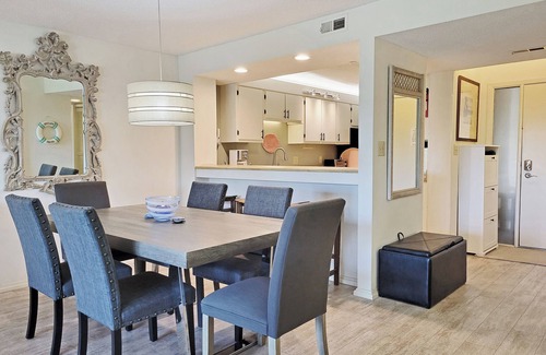 Litchfield by the Sea Condo | Oceanfront condo, direct access to beach and pool, 2 king beds, covered balcony