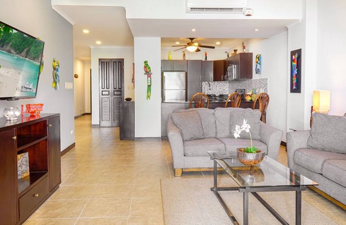 Barrio Los Villalobos Condo | Oceanfront condo with amazing balcony, and beach access