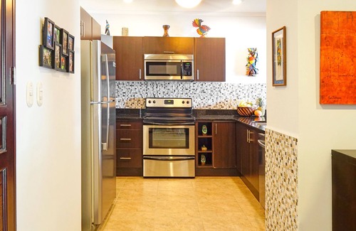 Barrio Los Villalobos Condo | Oceanfront condo with amazing balcony, and beach access