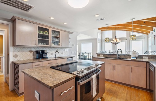 Charleston County House | Oceanfront Home, Pool, Direct Beach Access, Walk to Town, Pet Friendly w/fee- 808 Ocean