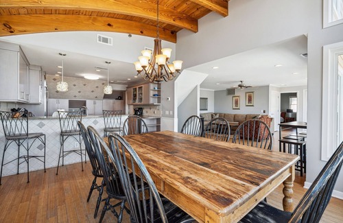 Charleston County House | Oceanfront Home, Pool, Direct Beach Access, Walk to Town, Pet Friendly w/fee- 808 Ocean