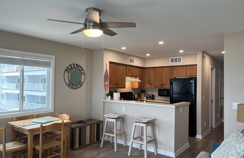 Wilmington Beach Condo | Oceanfront Paradise! Best view and location in Carolina Beach! Walk everywhere!