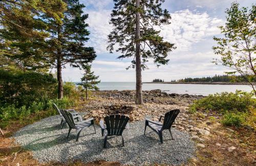 Prospect Harbor House | Oceanfront Prospect Harbor House with Deck, View