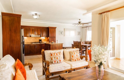 Sosua Condo | Oceanfront Resort - 2 BR ground floor walk out to pools and gardens