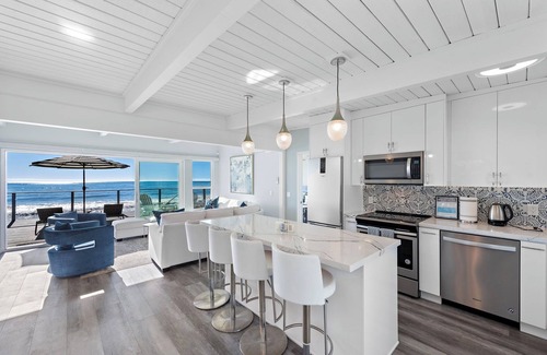 San Clemente House | Oceanfront Retreat: 2BR Home with Private Beach Access, Firepit & BBQ