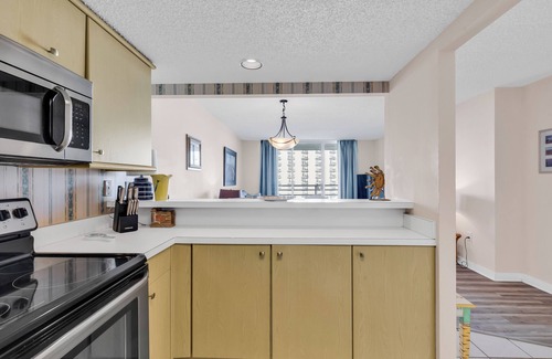 Arcadian Shores Condo | Oceanview 2BR/2BA condo in Kingston Plantation's North Hampton Tower