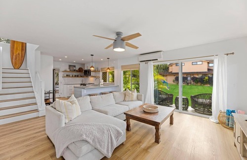 Downtown Lahaina House | Oceanview Retreat in Puamana – Steps from the Beach & Surf