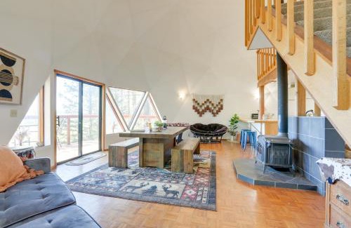 Nevada City House | Off-Grid Geodesic Dome Nevada City House with Views