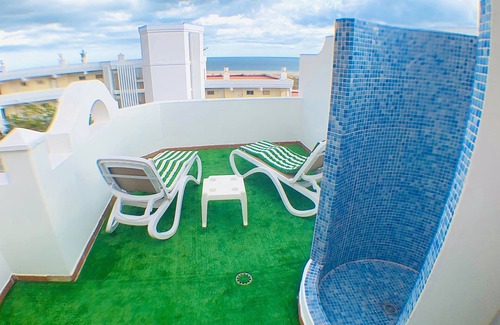 Solana del Matorral House | Ohana, Solárium con Vistas al mar