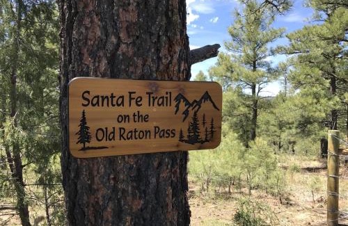 Raton House | Old Raton Pass Base Camp Cabin with Loft Northern New Mexico Mountain Ranch on Colorado Border cabin