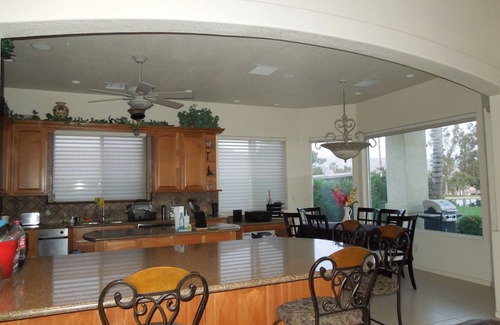 Desert Hot Springs House | On Golf Course 2-bedroom house with WiFi, AC in Desert Hot Springs