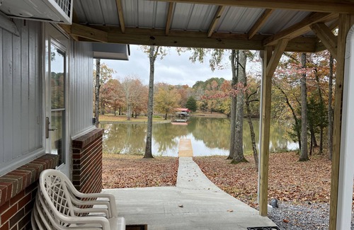 Cedar Bluff House | On Weiss Lake with pier and close to boat ramp