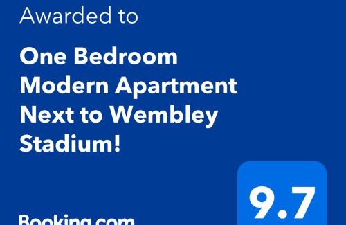 Wembley Park Apartment | One Bedroom Modern Apartment Next to Wembley Stadium!