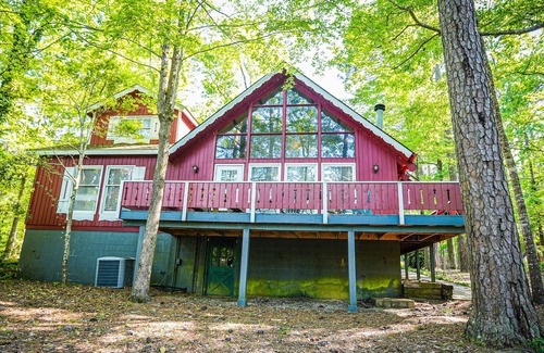 Pine Mountain Ski Chalet | One of a kind our Mini Lodge Chalet directly across from our pool!