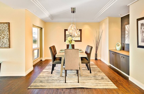 Sunset Cliffs House | Open, ocean-view home with central AC, grill, upscale kitchen & large patio