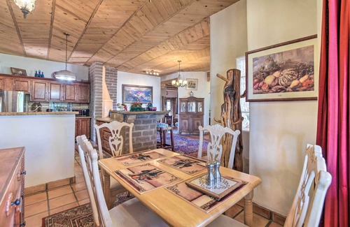 Santa Fe House | Ornate Santa Fe Adobe Home w/Gazebo + Patio!