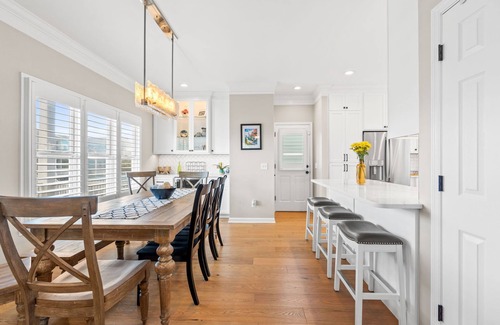 Holden Beach House | Outdoor Oasis | Pool, Fire Pit & Bar