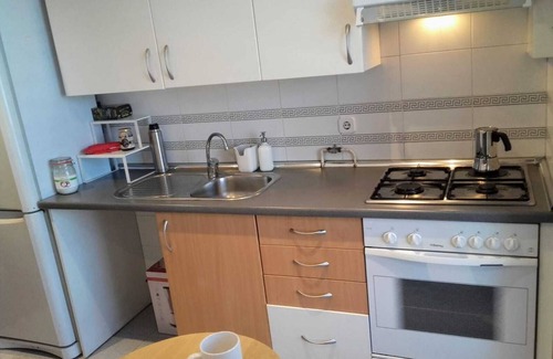 San Blas-Canillejas Apartment | Outdoor suite with private lounge facing the Metropolitan Stadium