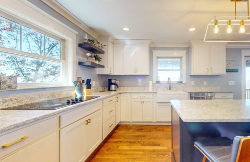 Lookout Mountain House | Overlook four states in this exquisite dog friendly home with pool