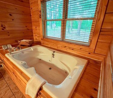 Bismarck House | Ozark Cabin 9 miles to DeGray Lake Private Hot Tub Fishing on Site