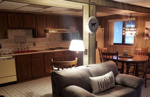 Eminence Cabin | Ozark Oasis 3 B/3 B in Eminence with Spectacular View!