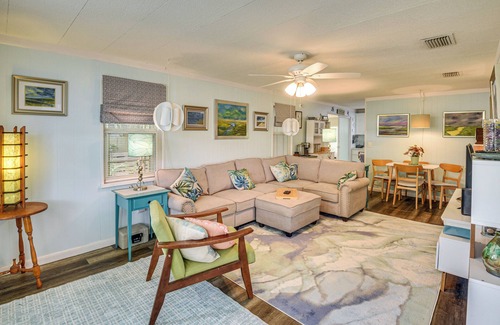 Saint Augustine Shores House | 'Palm Bungalow' Near Dtwn St Augustine & Beaches!