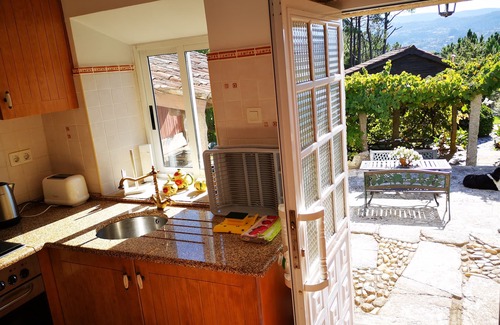 O Rosal House | Paradise in nature - Rustic Accommodations, private grounds and pool with views.