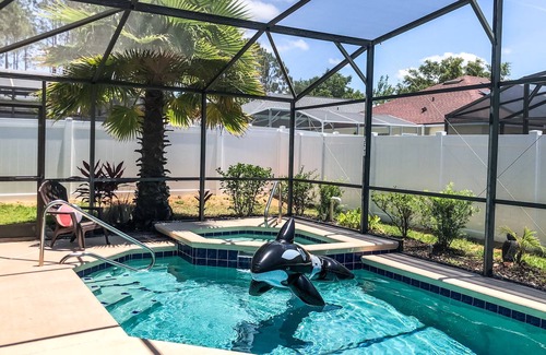 Florida Pines House | Park Place South at Florida Pines | South Facing Pool & Hot Tub/Spa, Two Master En Suites, Games Room!