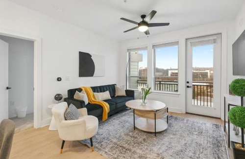 Five Points South Apartment | Parkside Chic 2BR Near Regions Field n Park