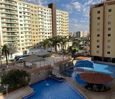 Do Turista Apartment | Parque das Águas Quentes - 2 suítes com ar-condicionado