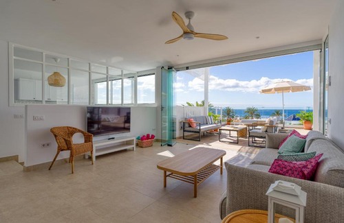 Pasito Blanco House | Pasitoblanco Porto Mare 7 Seaview Villa private heated pool