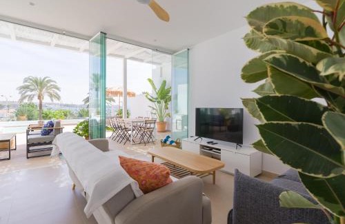 Pasito Blanco House | Pasitoblanco Porto Mare 44 Seaview Villa private heated pool