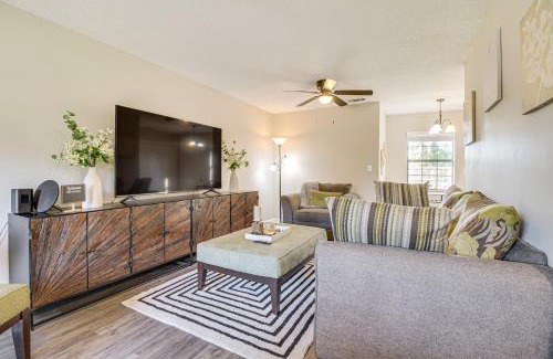 Hinesville House | Patio for Al Fresco Dining Home in Hinesville!