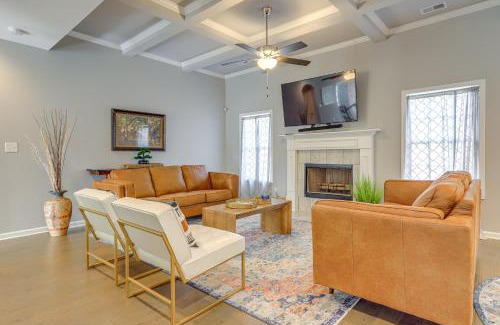 Sharpsburg House | Patio with Fireplace Spacious Sharpsburg Home!