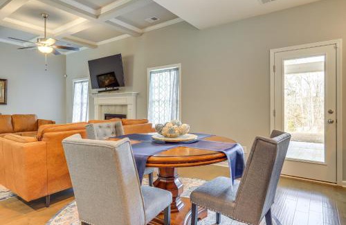 Sharpsburg House | Patio with Fireplace Spacious Sharpsburg Home!