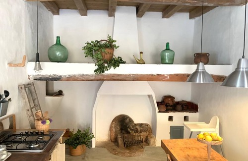 Formentera Cottage | PAYESA HOUSE WITH CHARM (we have a wood burning fireplace .