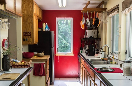 Southeast Raleigh House | Peace & Privacy in a Dutch Colonial Style Home