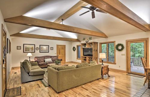 Rising Fawn House | Peaceful and Secluded Home with Private Fire Pit!