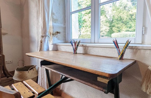 Saint-Loup-Nantouard Cottage | Peaceful Forest House with Pool and Pets Allowed
