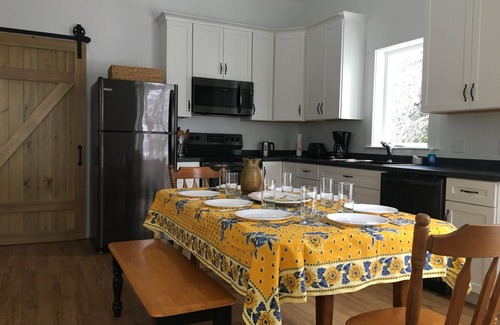 Eddington Cottage | Peaceful, family-friendly Maine getaway at newly built scenic lakefront cottage