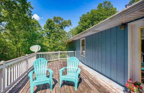 Harrison House | Peaceful Harrison Duplex with Porch and Grill!