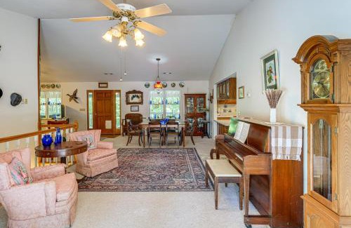 Harrison House | Peaceful Harrison Duplex with Porch and Grill!