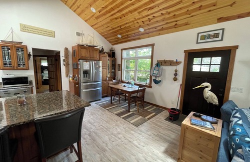 Two Rivers Cabin | Peaceful Parkside Retreat with AC and WIFI…just steps away from Lake Michigan