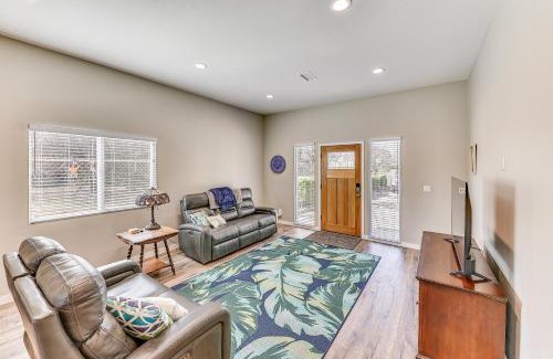 Riverside House | Peaceful Riverside Home with Patio, 7 Mi to Downtown