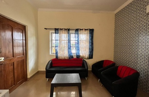 Candolim Apartment | Peaceful stay 1bhk apartment with pool